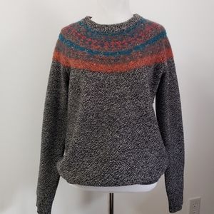 Real Wool Sweater Wallace J. Crew Medium